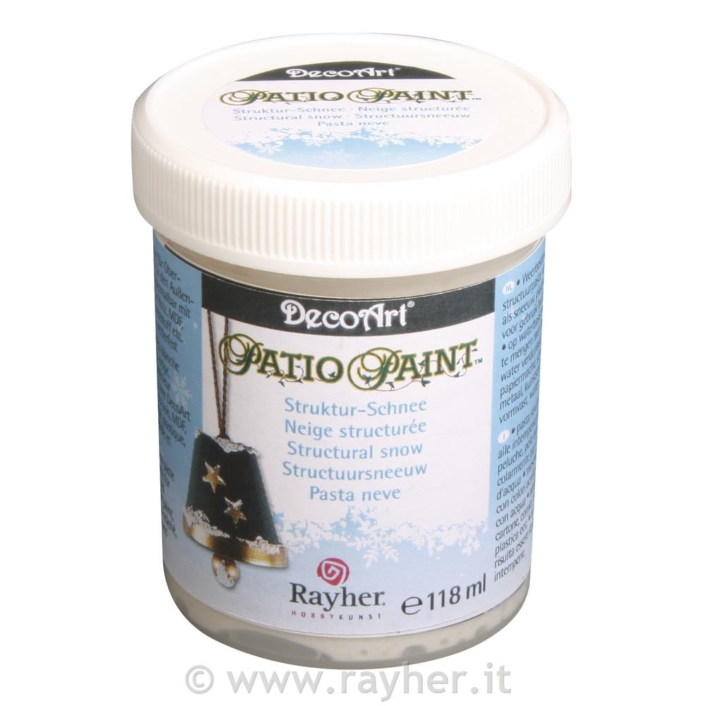 Strukturni sneg Patio Paint 118ml