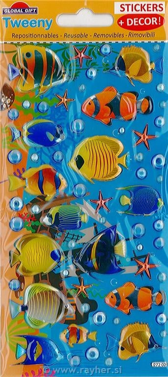 NALEPKE TWEENY 9X17.5CM