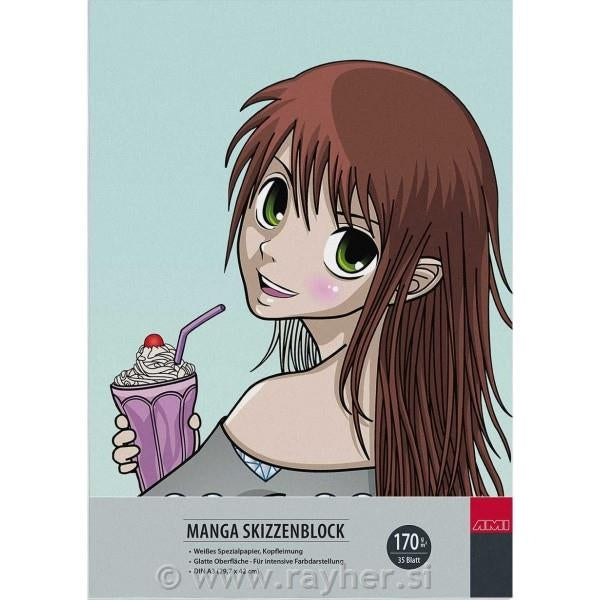 Skicirka Manga A4 170g 35/1