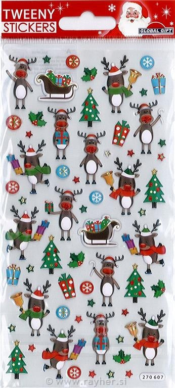 Nalepke Tweeny xmas 9x17,5cm
