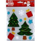 Nalepke Gel Xmas 15x17cm sort.motivi