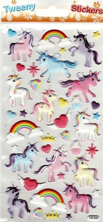 NALEPKE TWEENY 9X17.5CM