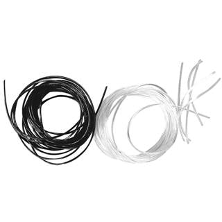 Laks elastičen, kristalen, 0,8mm 2m