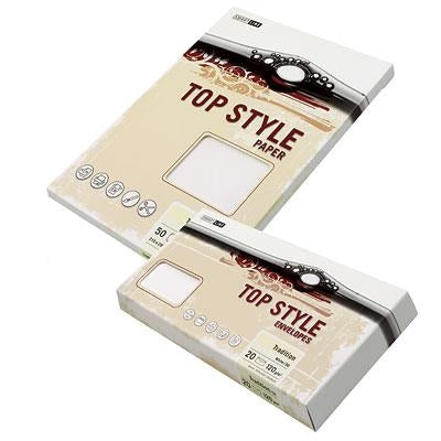 PAPIR 220GR A4/20 BELI TOP STYLE LAID