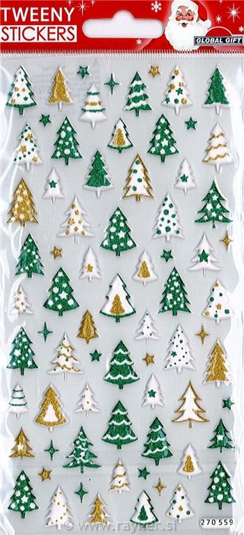 Nalepke Tweeny xmas 9x17,5cm