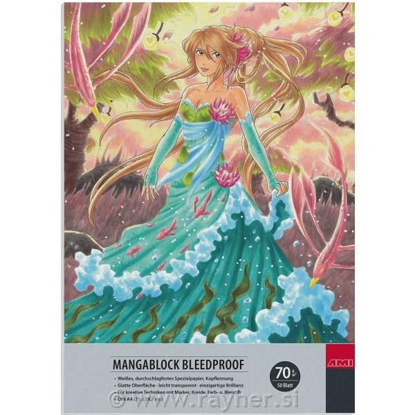 Skicirka Manga A4 nerazlivna 70g 35/1