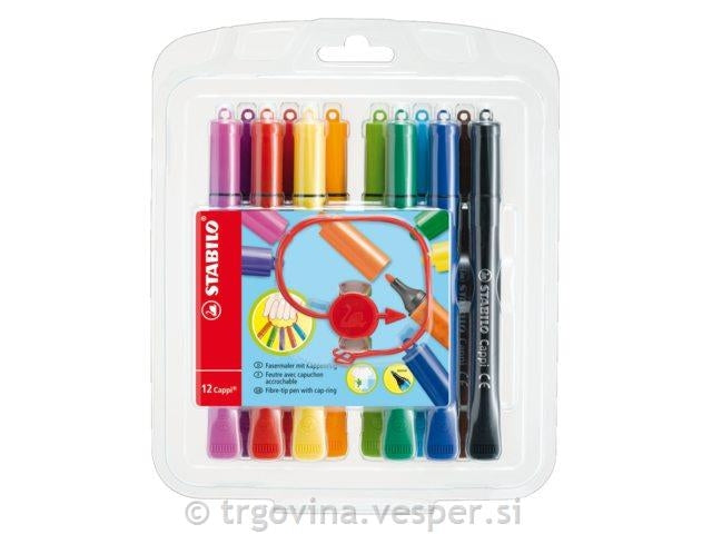 FLOMASTRI STABILO CAPPI 12/1