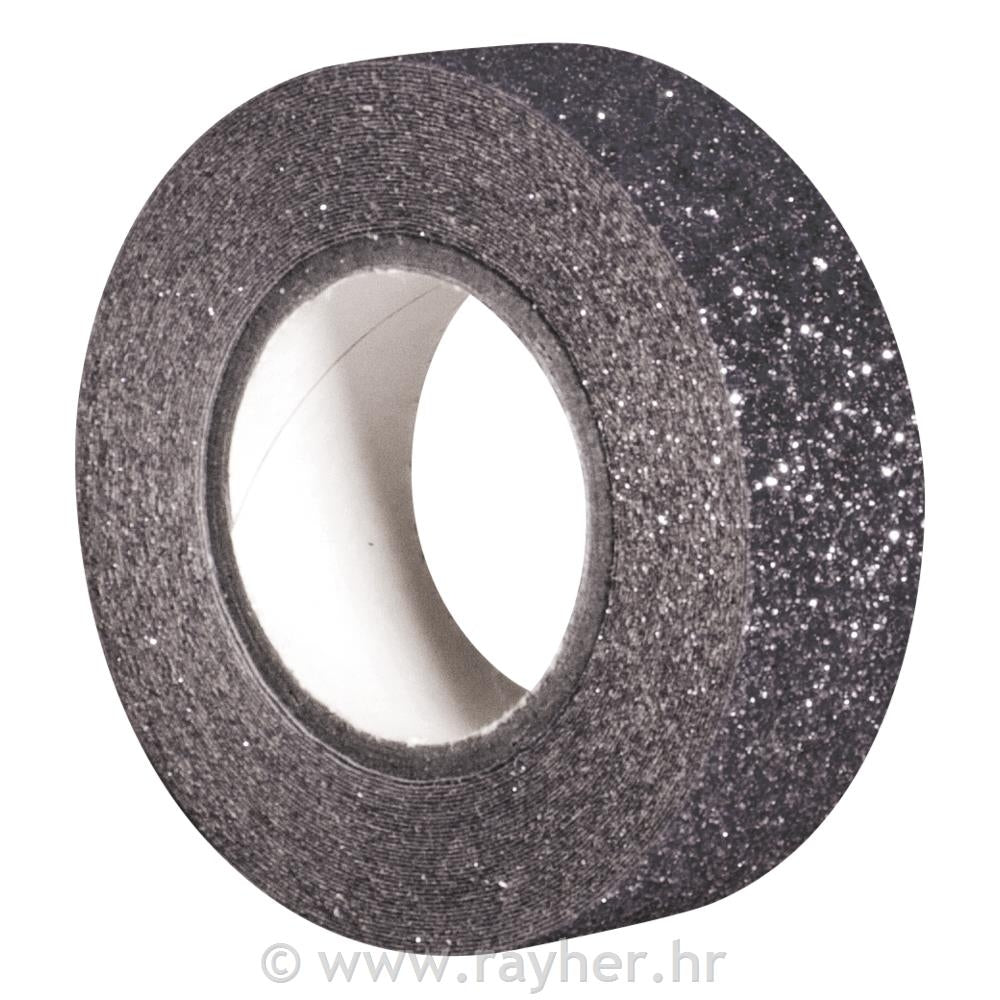 Lepilni trak z bleščicami, platina, 15mm,5m
