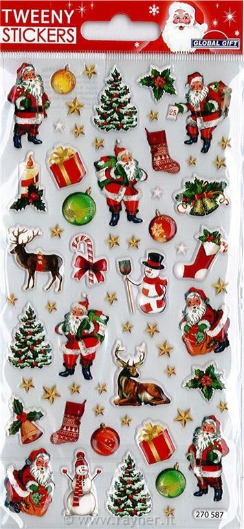 Nalepke Tweeny xmas 9x17,5cm