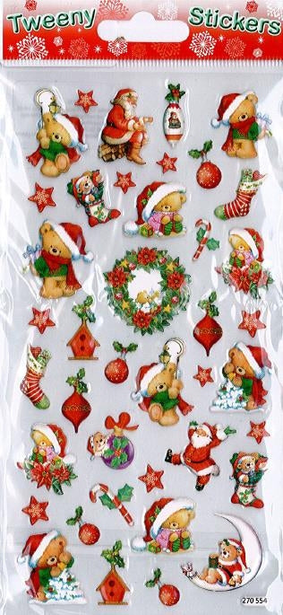Nalepke Tweeny xmas 9x17,5cm
