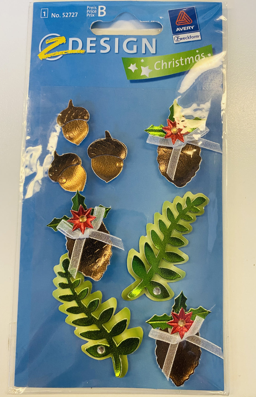 PAPER STICKERS Z-DESIGN CHRISTMAS