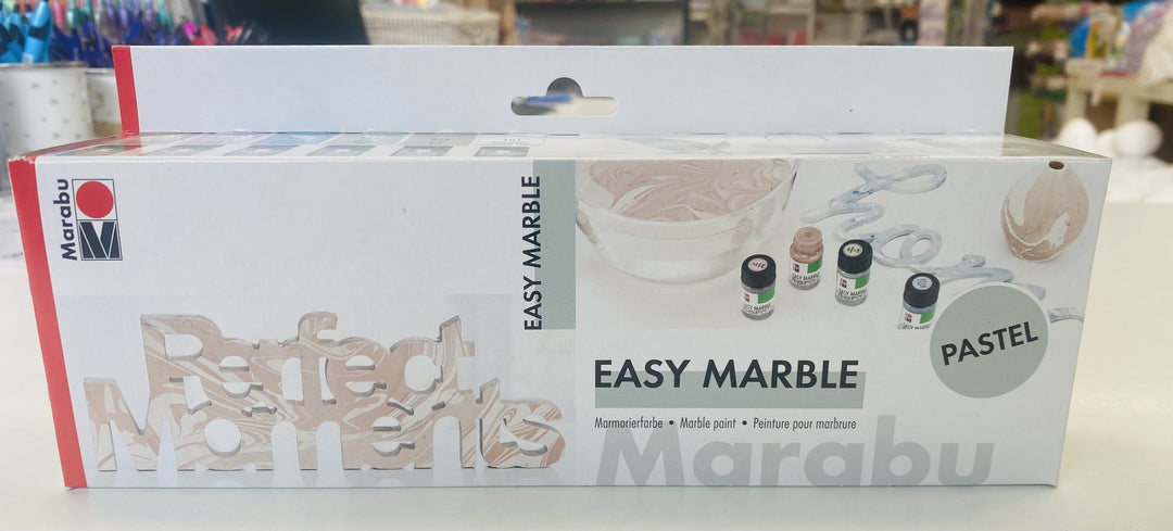 Komplet Easy Marble pastel 6x15ml
