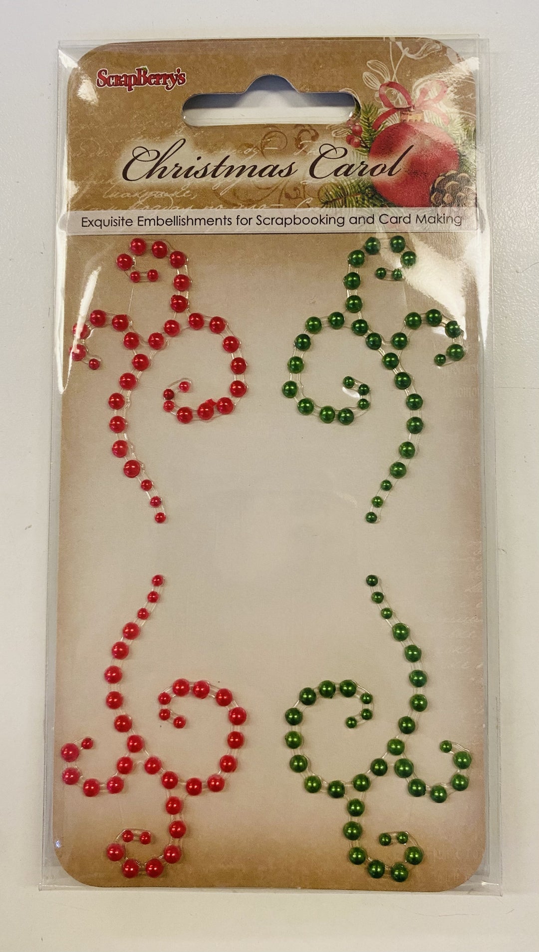 PERLE ZVITEK CHRISTMAS CAROL, 80X120 MM