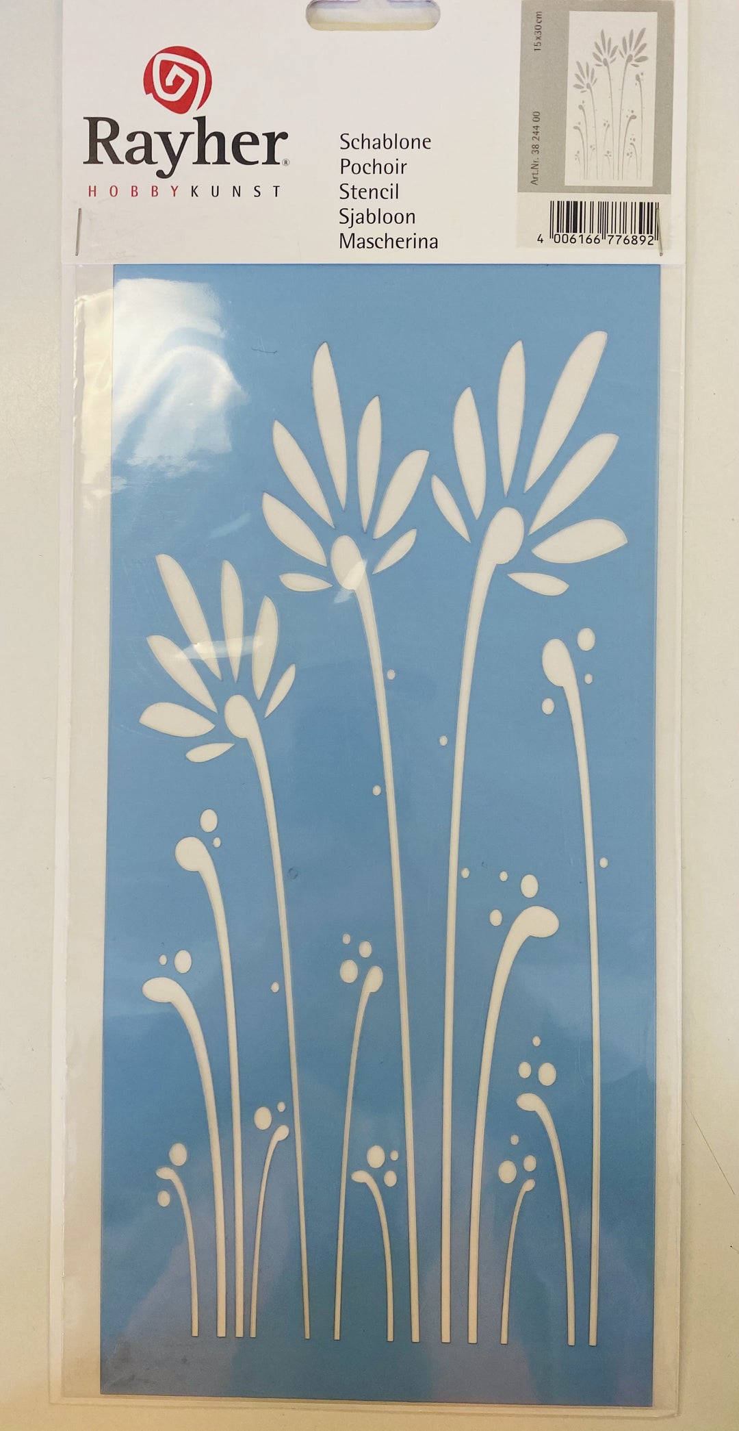 ŠABLONA TRAVA 15X30CM