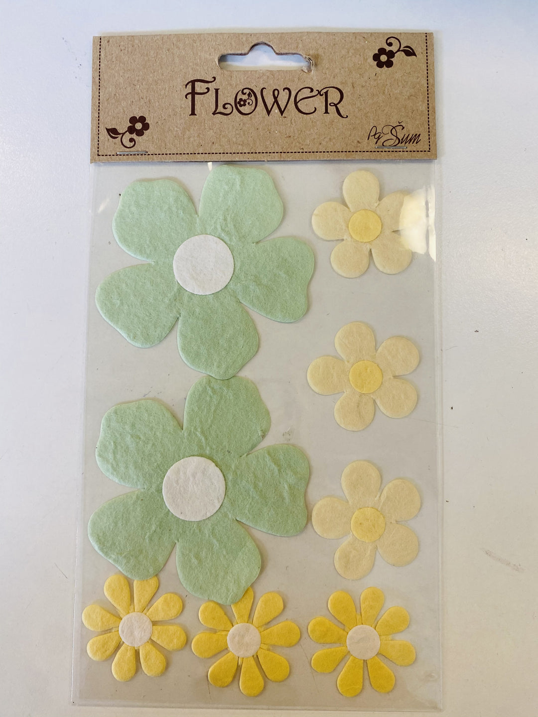 IZDELKI IZ PAPIRJA FLOWER 12KOS SORT. MOTIV