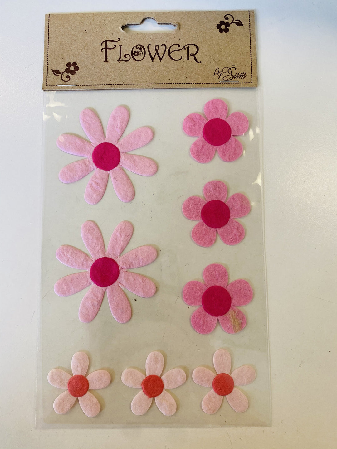 IZDELKI IZ PAPIRJA FLOWER 12KOS SORT. MOTIV