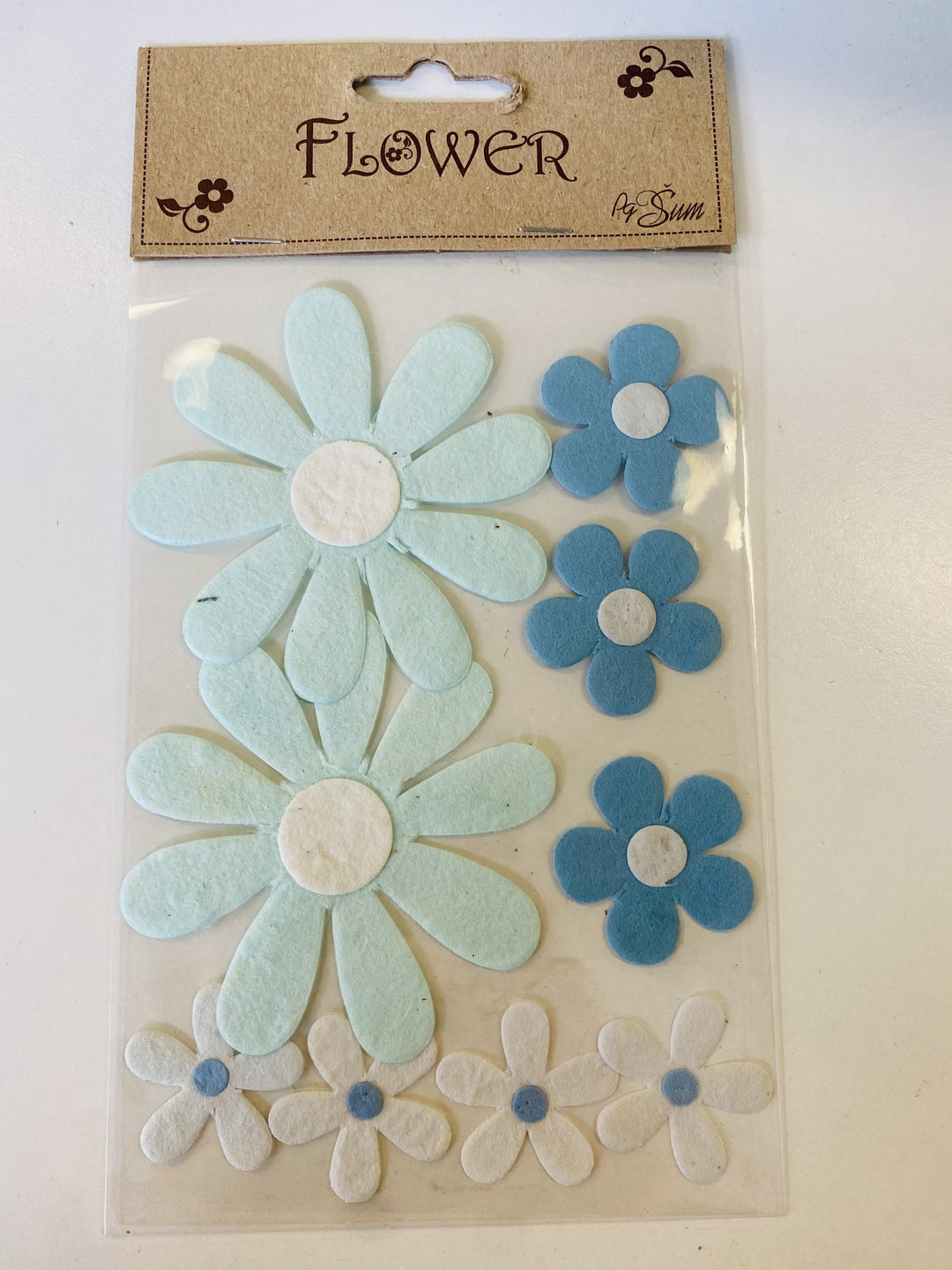 IZDELKI IZ PAPIRJA FLOWER 12KOS SORT. MOTIV