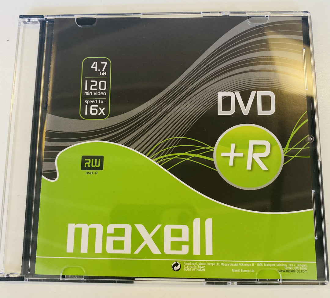 DVD+R MAXELL PRINTABLE 4.7GB 1/1 SLIM