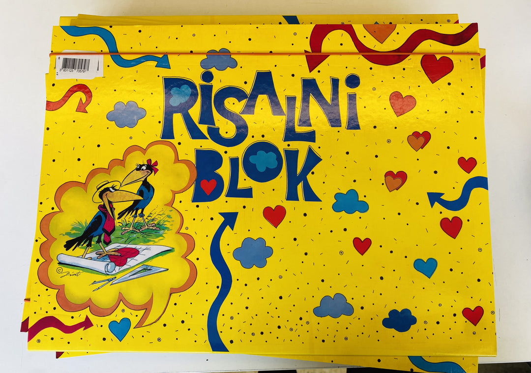 Bloj risalni trdi A3 20l