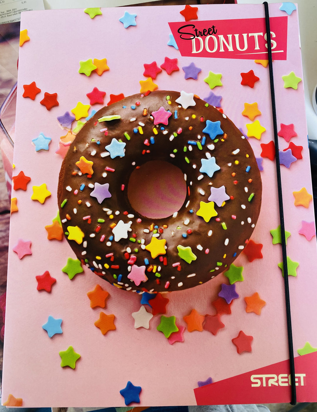 Mapa z elastiko Street Donuts A4 1cm