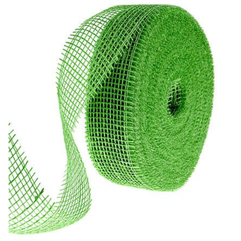 Trak iz jute 40mm 1m svetlo zelen
