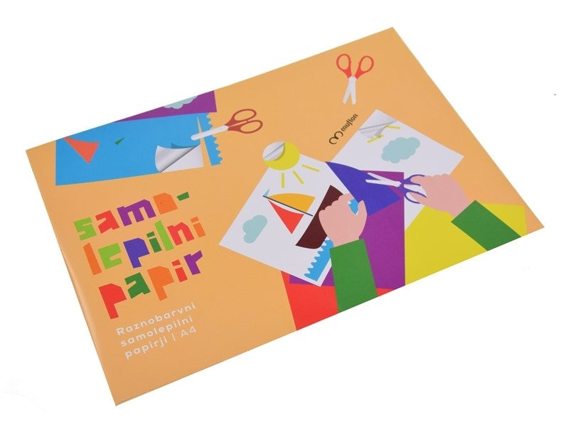 KOLAŽ PAPIR A4 SAMOLEPILNI VRTEC 13L 742841