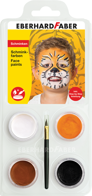 Komplet barv za obraz Tiger