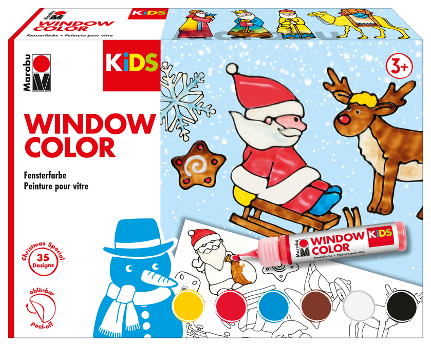 Komplet Window Color Kids Božič 6x25ml