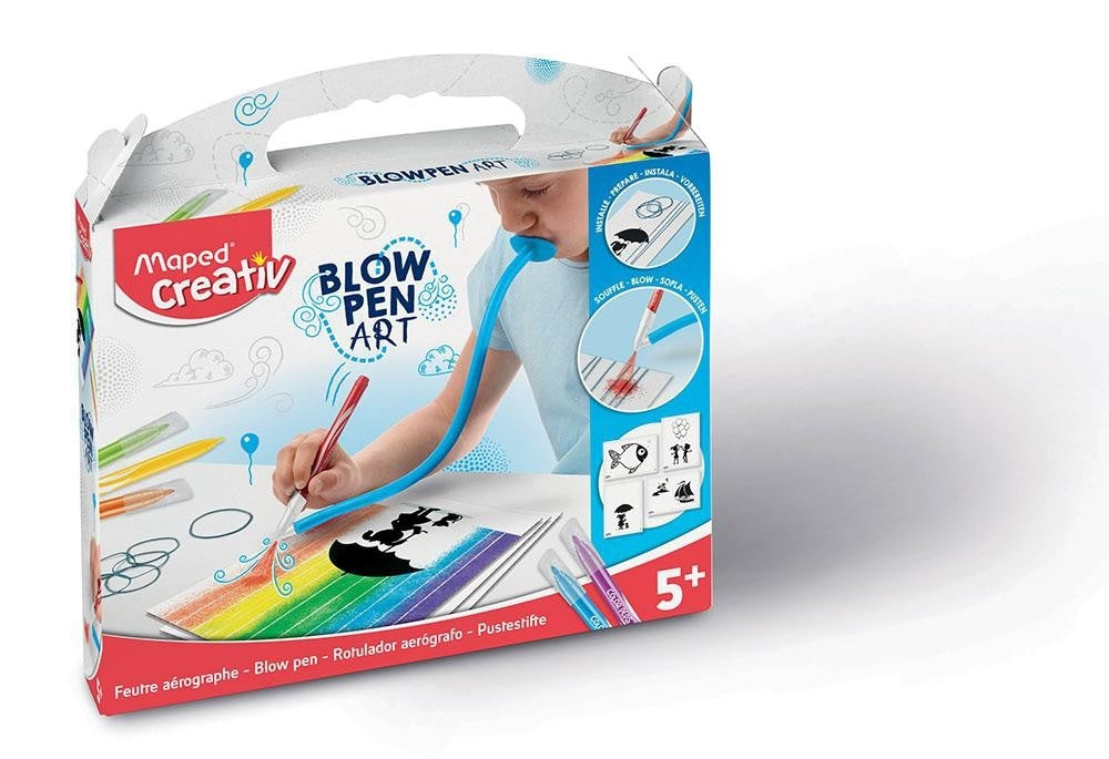 Kreativni set Maped Blow Pen