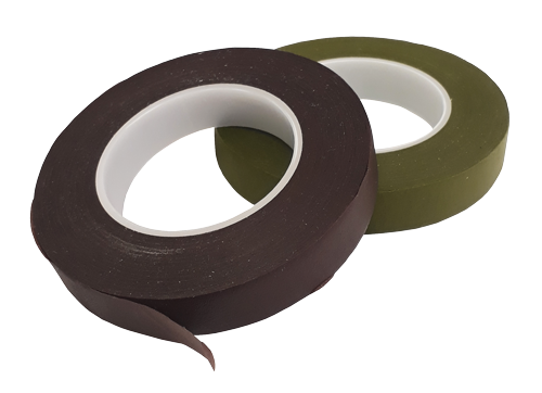 Krep ovojni trak 13mm, temno zelen