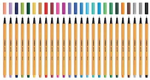 FLOMASTER STABILO POINT 0.4 SORT ART.88