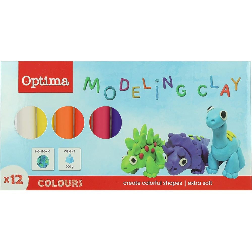 Plastelin Optima 12/1 200g