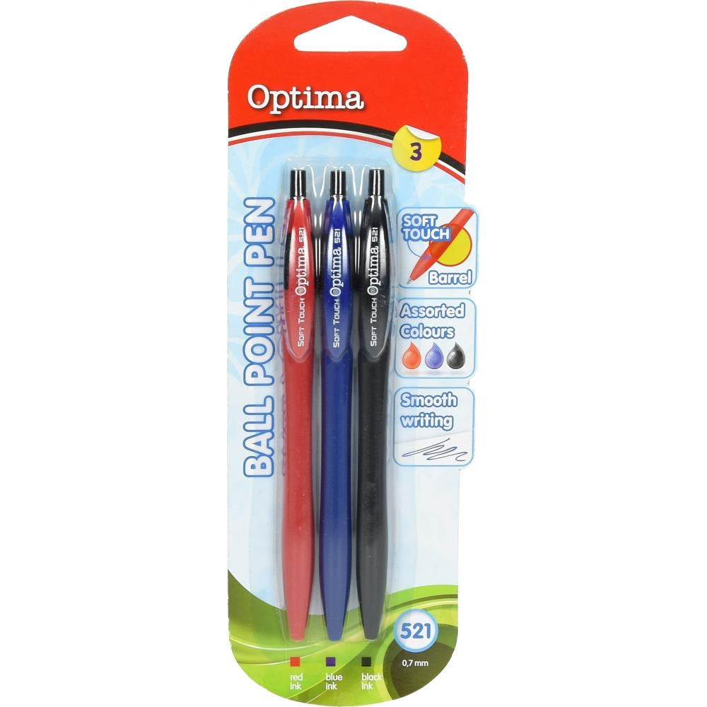 Kemični svinčnik Optima Soft 3/1 basic