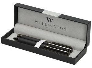 Set Kem.svin.+ nal.pero Aurora črn Wellington