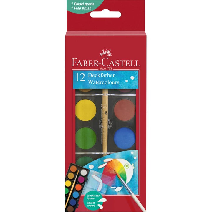 Vodene barvice FaberCastell 12/1