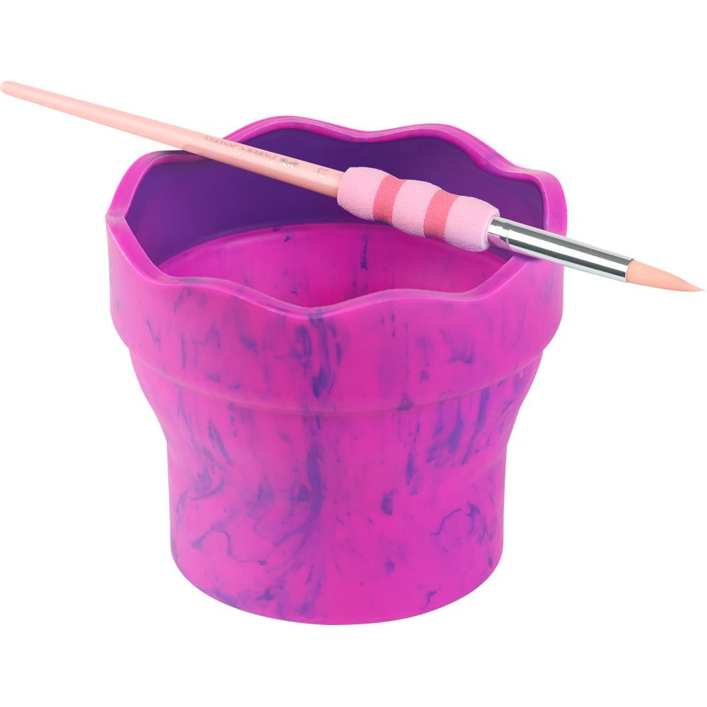 Lonček Fabercastell Click&go Pink marble