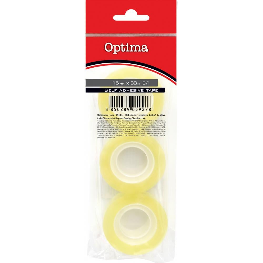 TRAK LEPILNI OPTIMA 15MMX33M 3/1