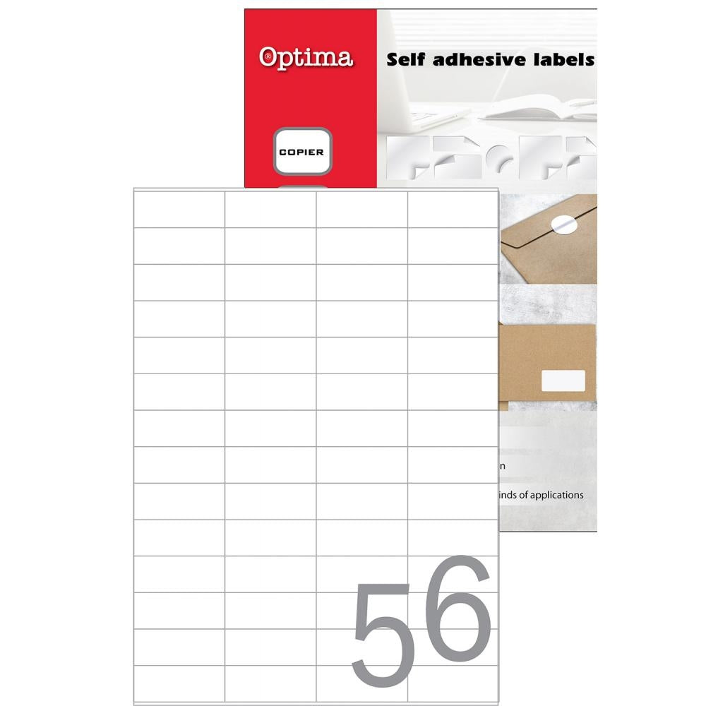 ETIKETE LASER EUROLABEL  52.5X21.2 32080
