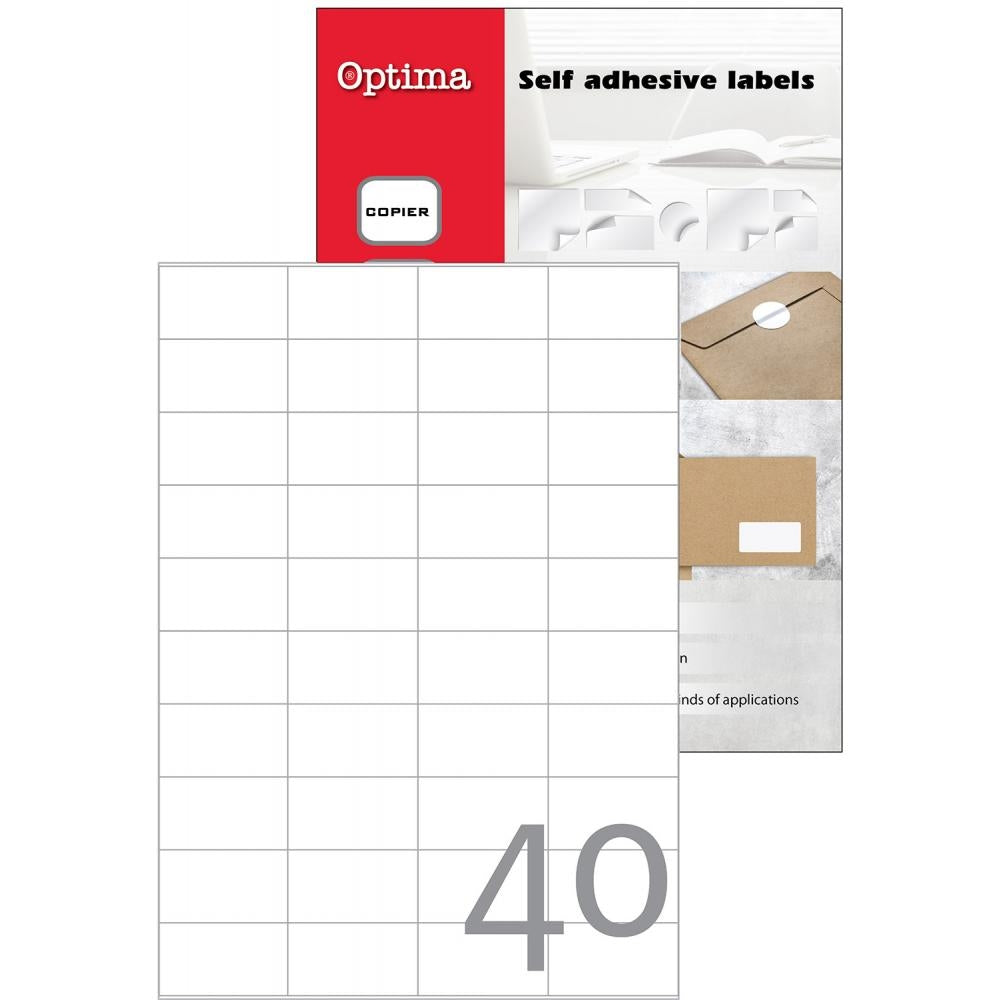 ETIKETE LASER EUROLABEL  52.5X29.7 32081