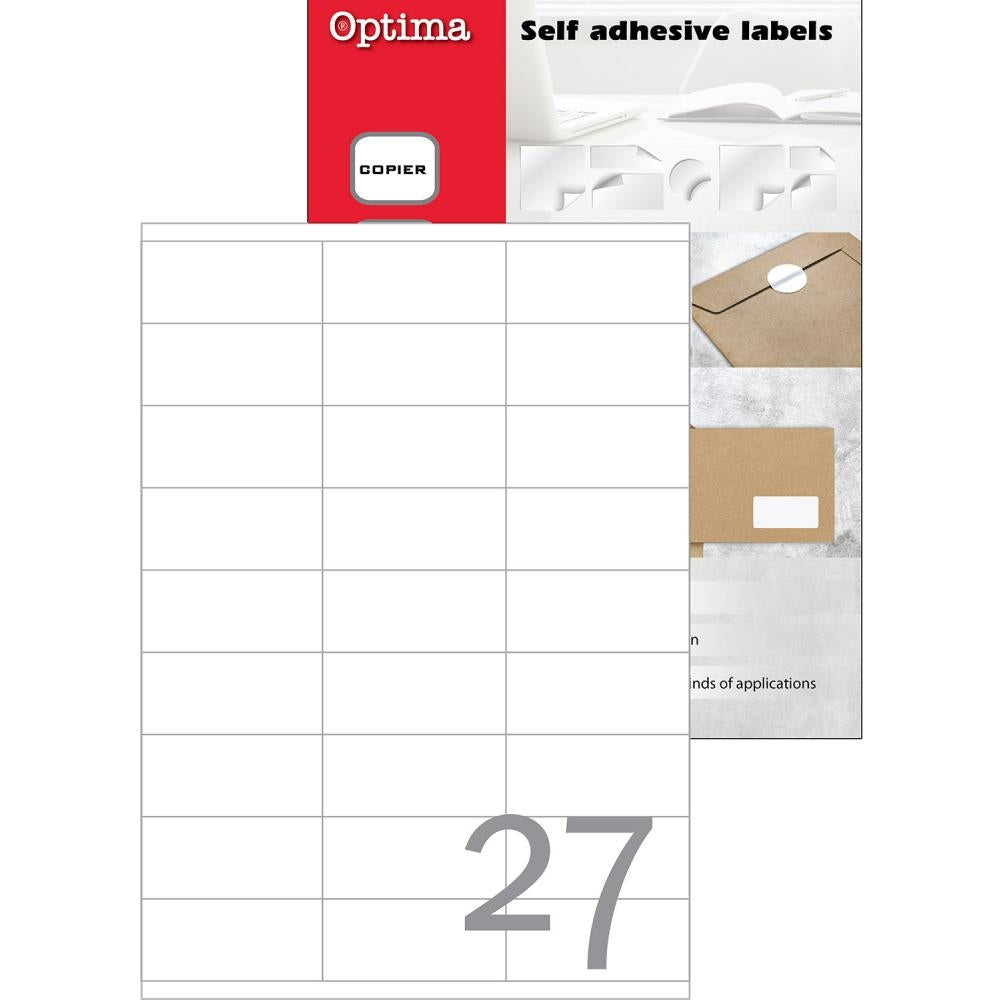 ETIKETE LASER EUROLABEL  70X32MM 32086