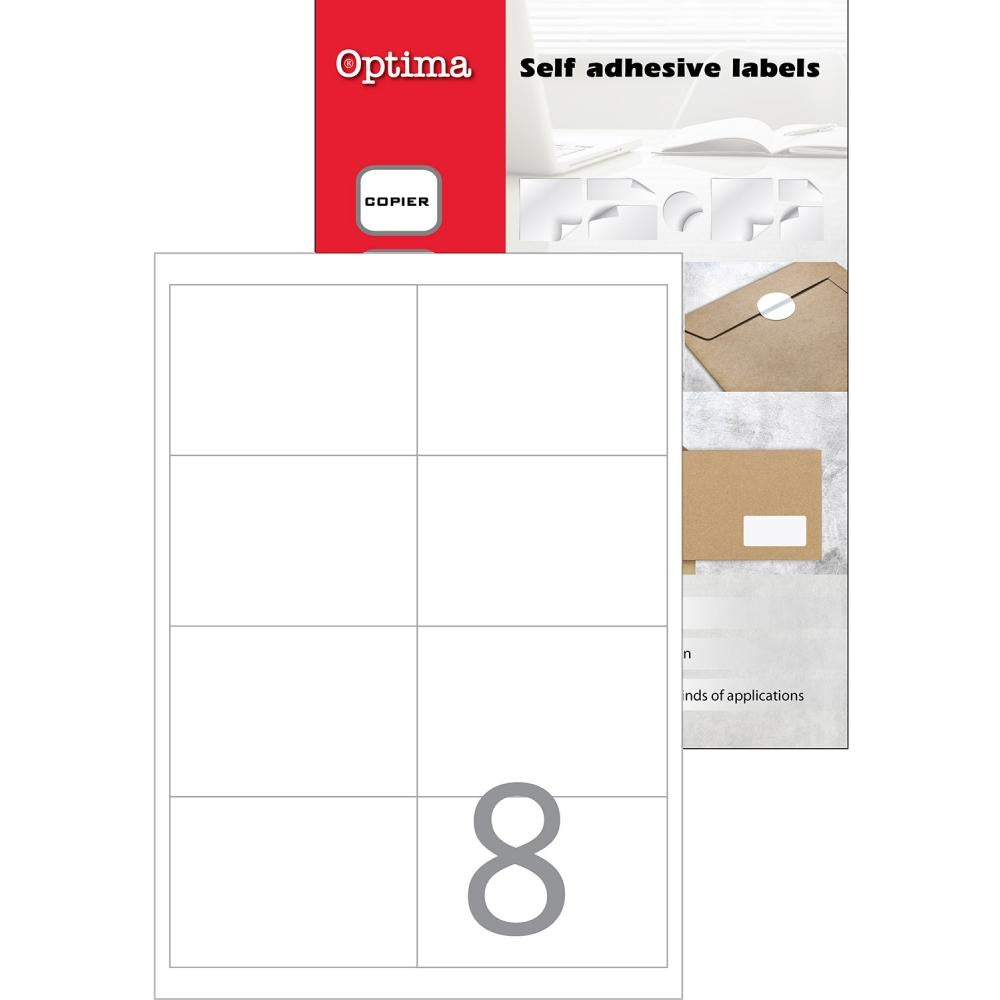 ETIKETE LASER EUROLABEL 105X70MM 32102
