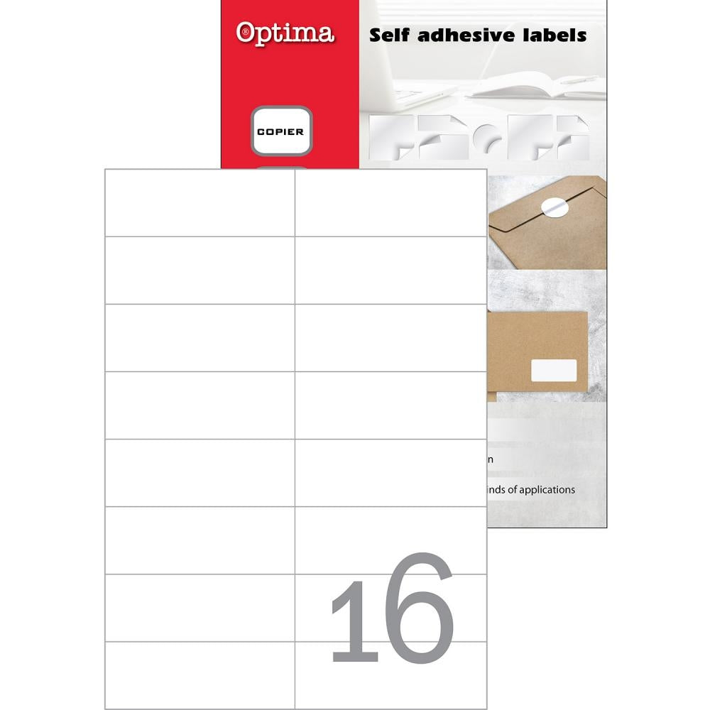 ETIKETE LASER EUROLABEL 105X37MM 32098