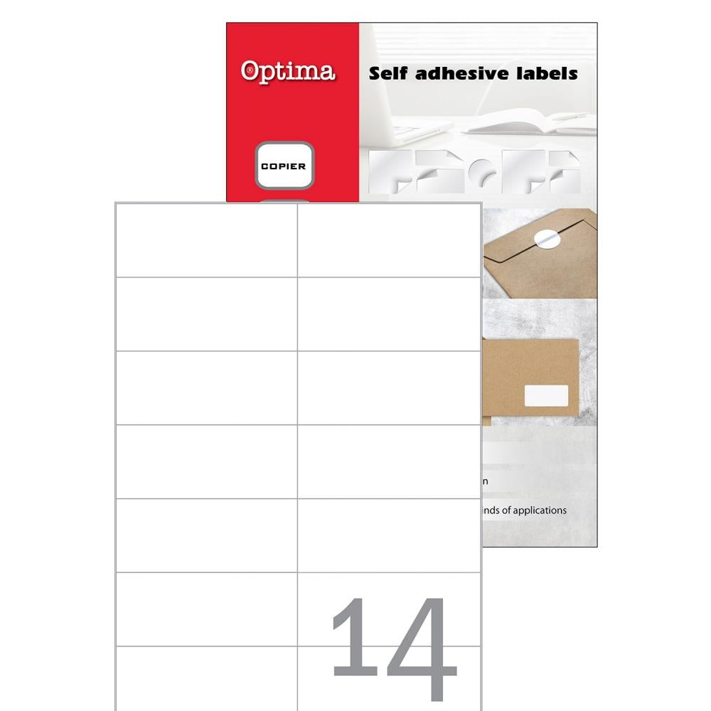 ETIKETE LASER EUROLABEL 105X42.3MM 32100