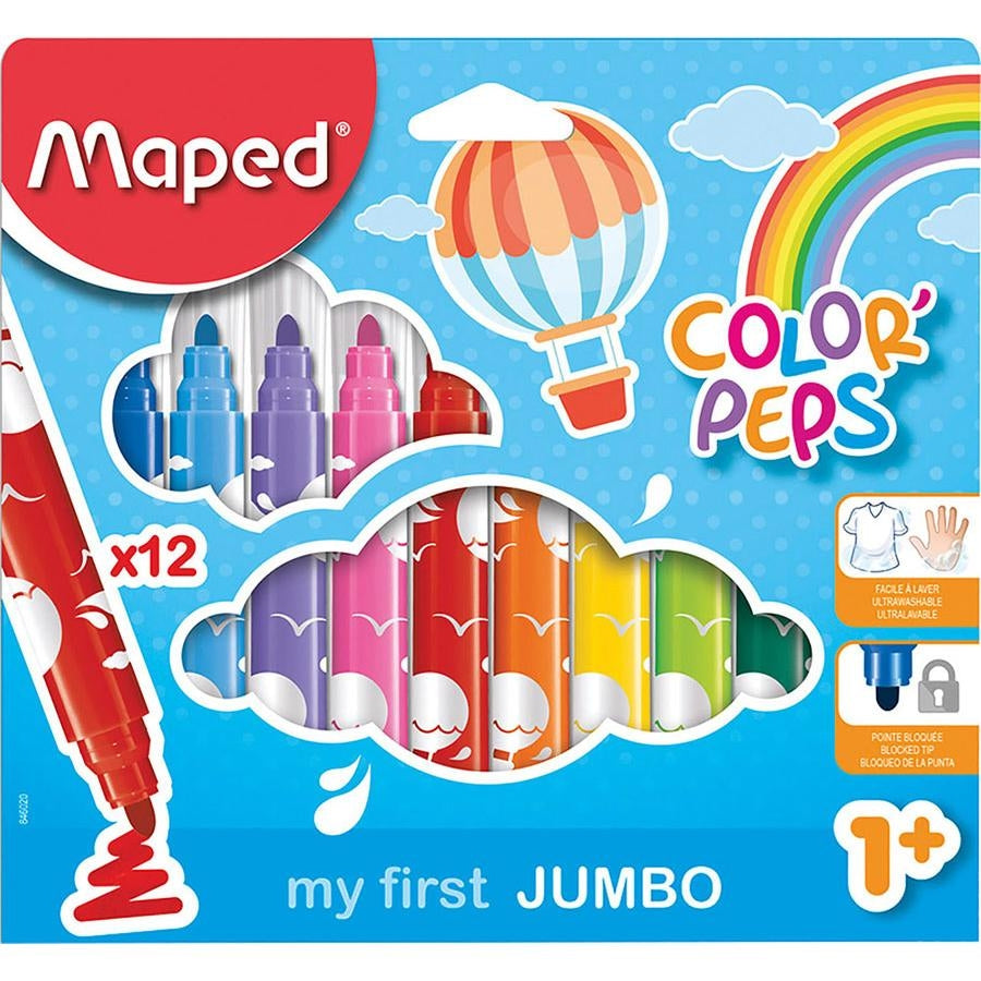 Flomastri Maped Color'peps Maxi 12/1