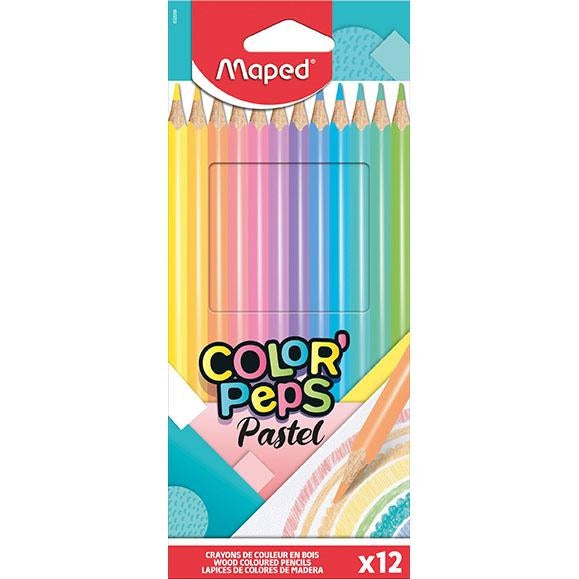 Barvice Maped ColorPeps 3robe pastel12