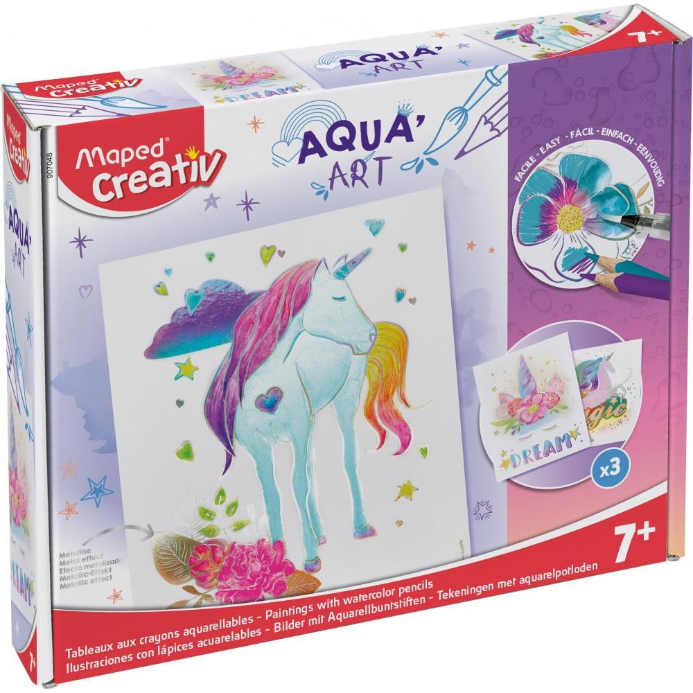 Set kreativni Maped Aqua art Samorog