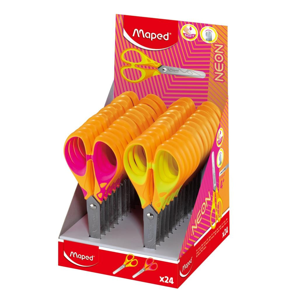 Škarje Maped Pulse Soft Neon 13cm