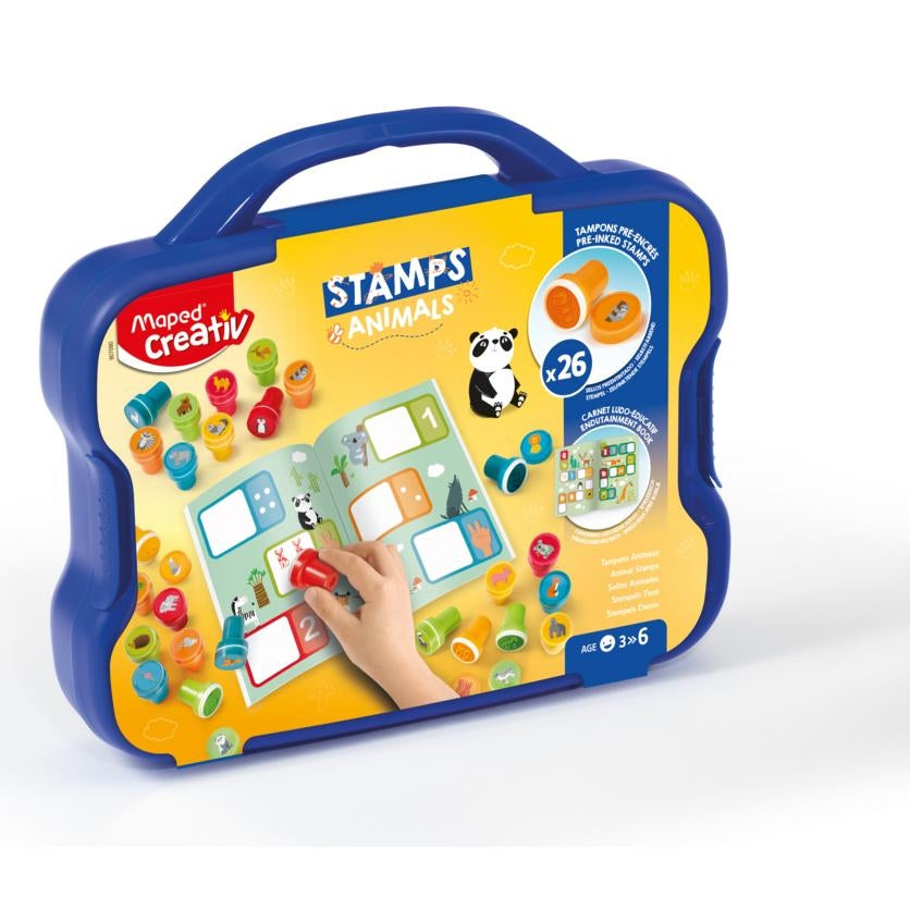 Kreativni set štampiljke Živali Maped