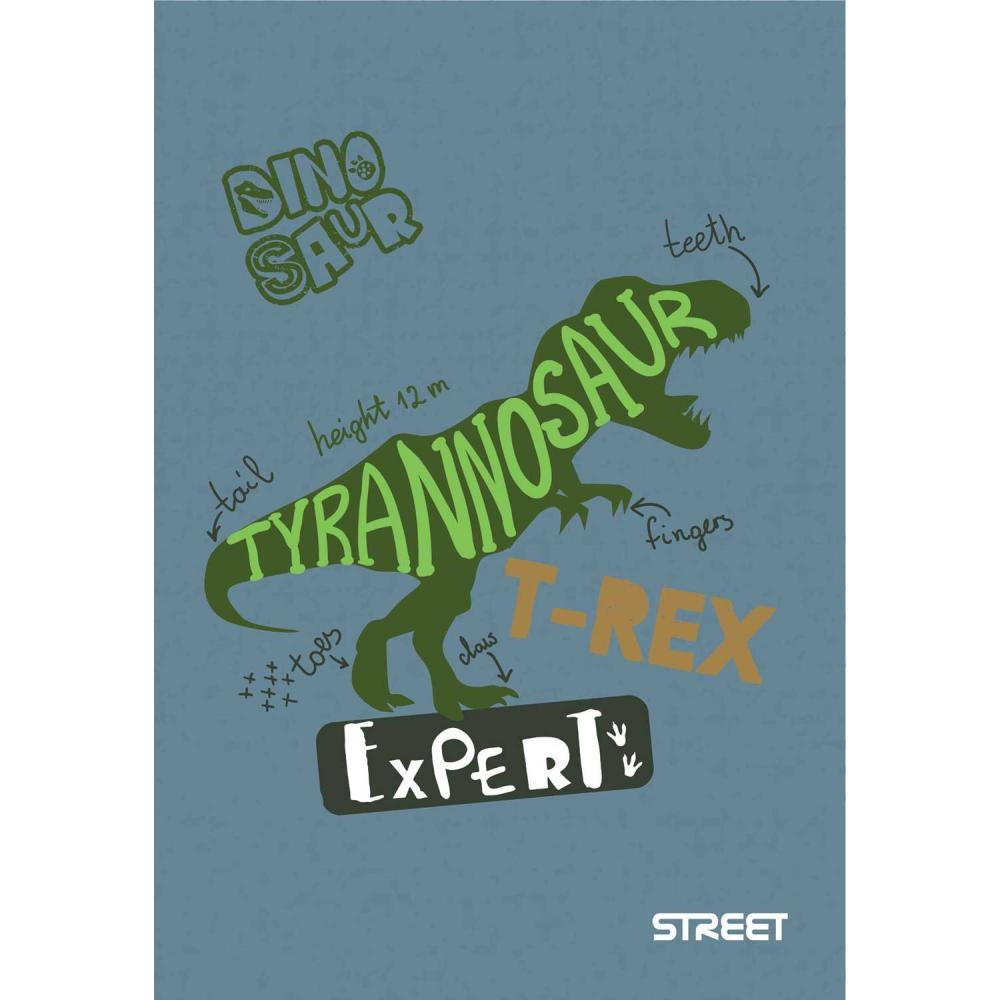Beležka Street Dino A6 črte