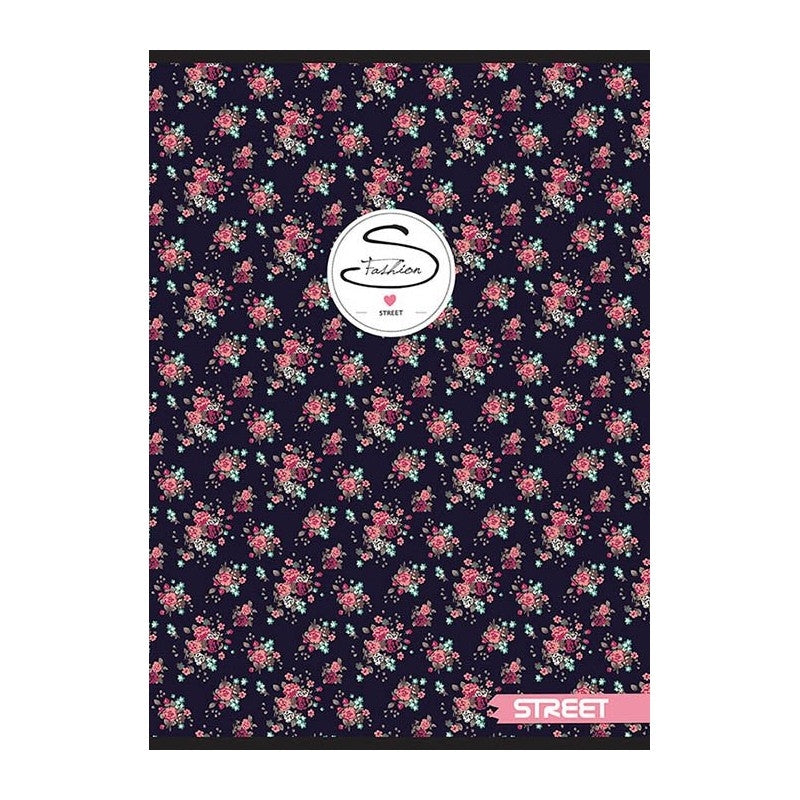 Zvezek Street Flowers A4/BI 54L
